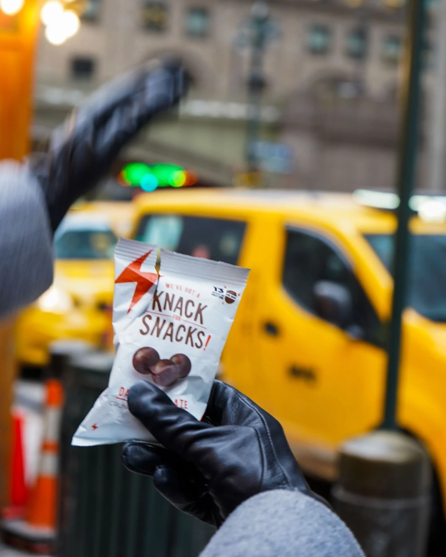 On the go in NYC with Knack Snacks