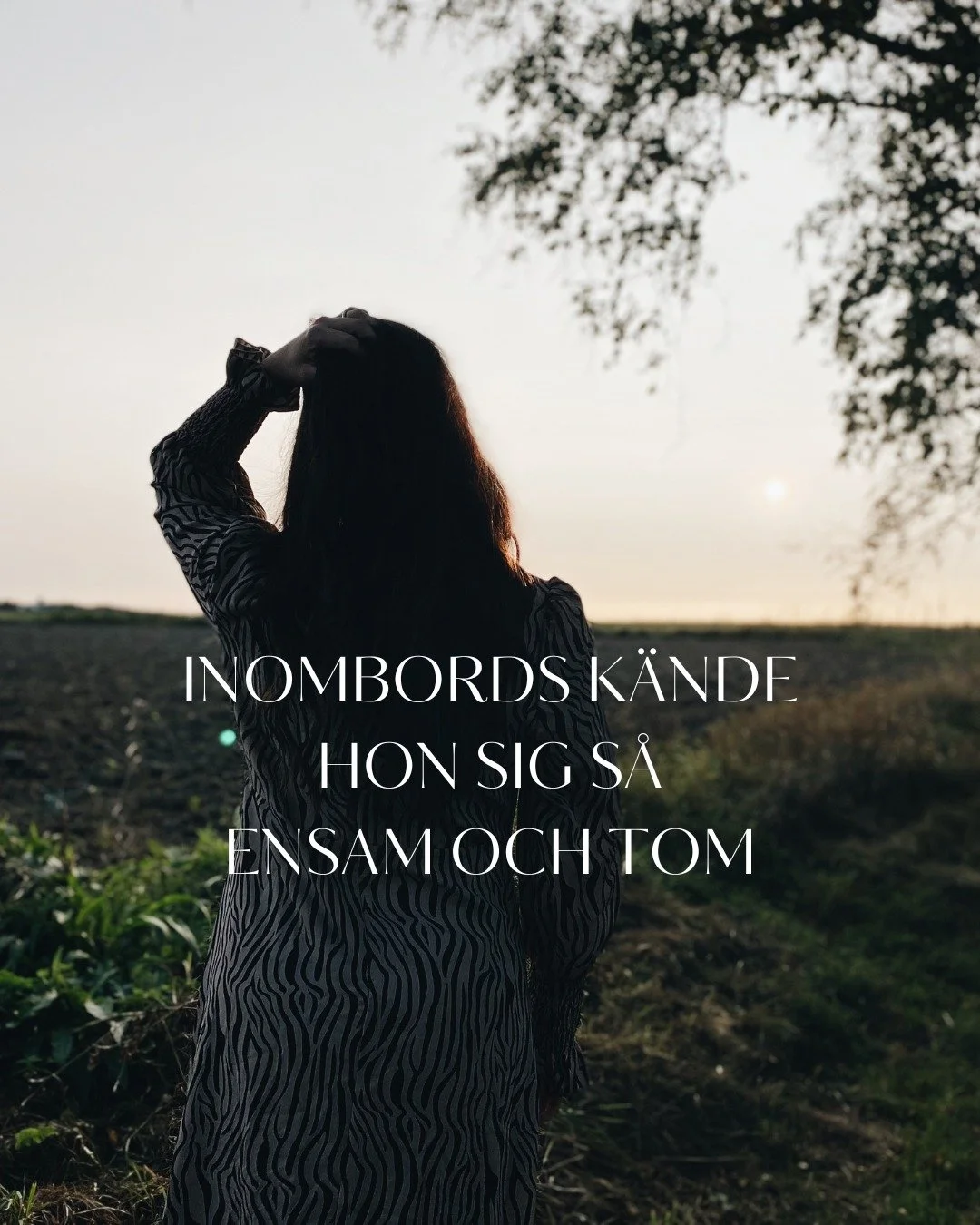 Nyligen m&ouml;tte jag en fin sj&auml;l som inte v&aring;gat sl&auml;ppa fram sina k&auml;nslor p&aring; v&auml;ldigt l&auml;nge, som k&ouml;rt p&aring;, levt i rutiner och m&aring;sten, varit med &ouml;verallt, presterat och levt efter vad som f&oum