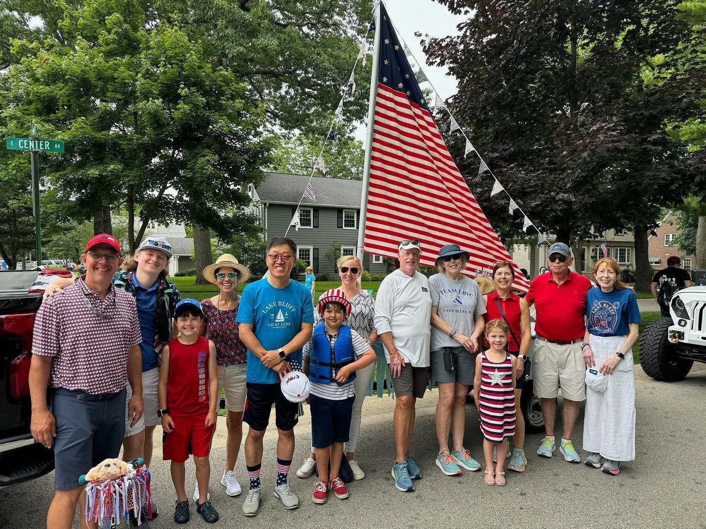 A Lake Bluff tradition like no other&hellip; the 4th of July Parade!  What a blast!  Thanks to everyone who helped with decor, planning &amp; marching!