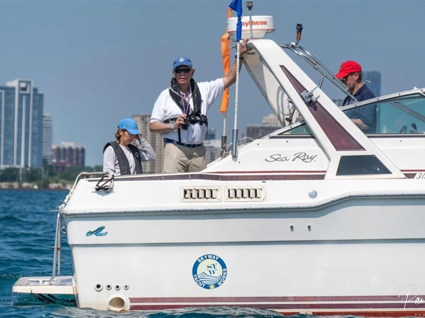 LBYC&rsquo;s Commodore John Palizza donated his time to serve as Principal Race Officer for the Judd Goldman Adaptive Sailing Regatta last weekend in Chicago.  The 3 day regatta featured an inspiring and competitive group of sailors.  Rich Chapman &a