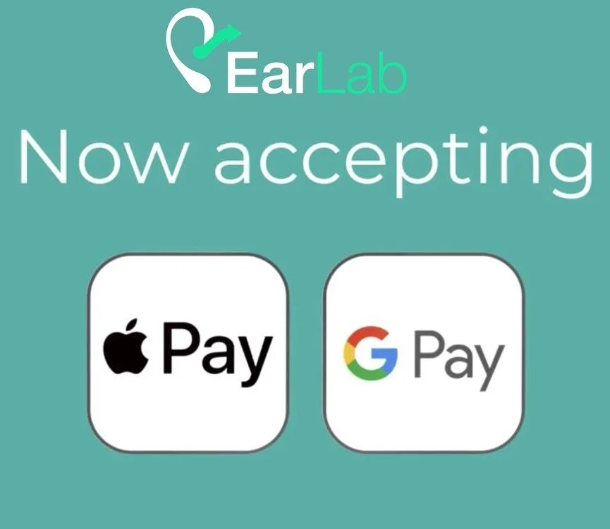 Blocked ears shouldn&rsquo;t slow you down! EarLab now accepts Apple Pay and Google Pay for seamless online bookings - ideal for those times when your card isn&rsquo;t to hand.

EarLab clinics are in Haslemere, Guildford, Andover and Cranleigh. Our c