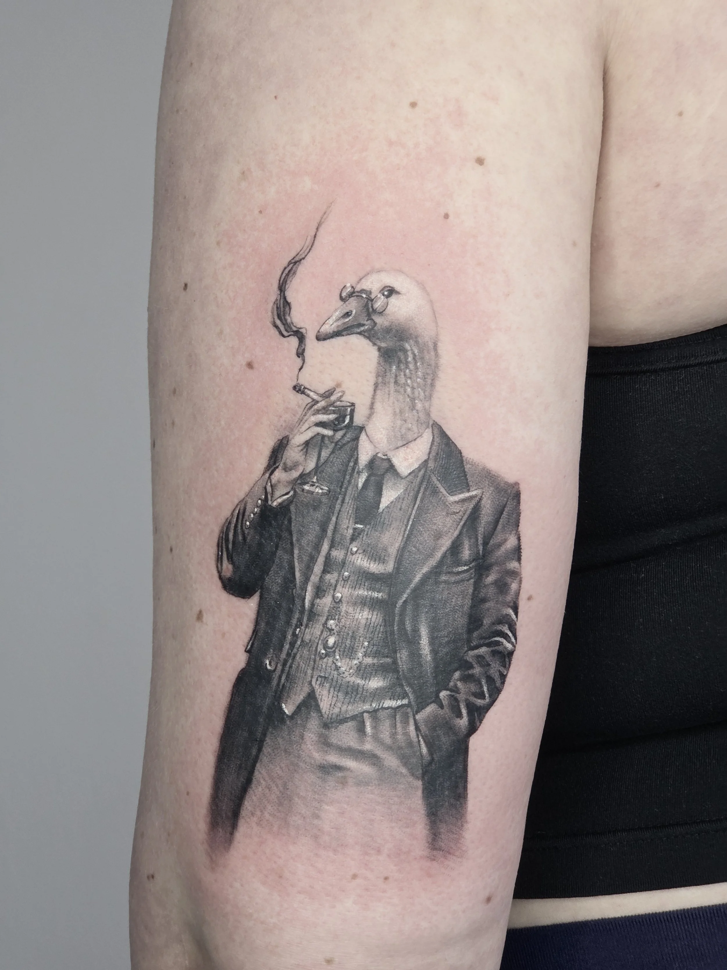 Abstract Goose Tattoo by Mr J.Best