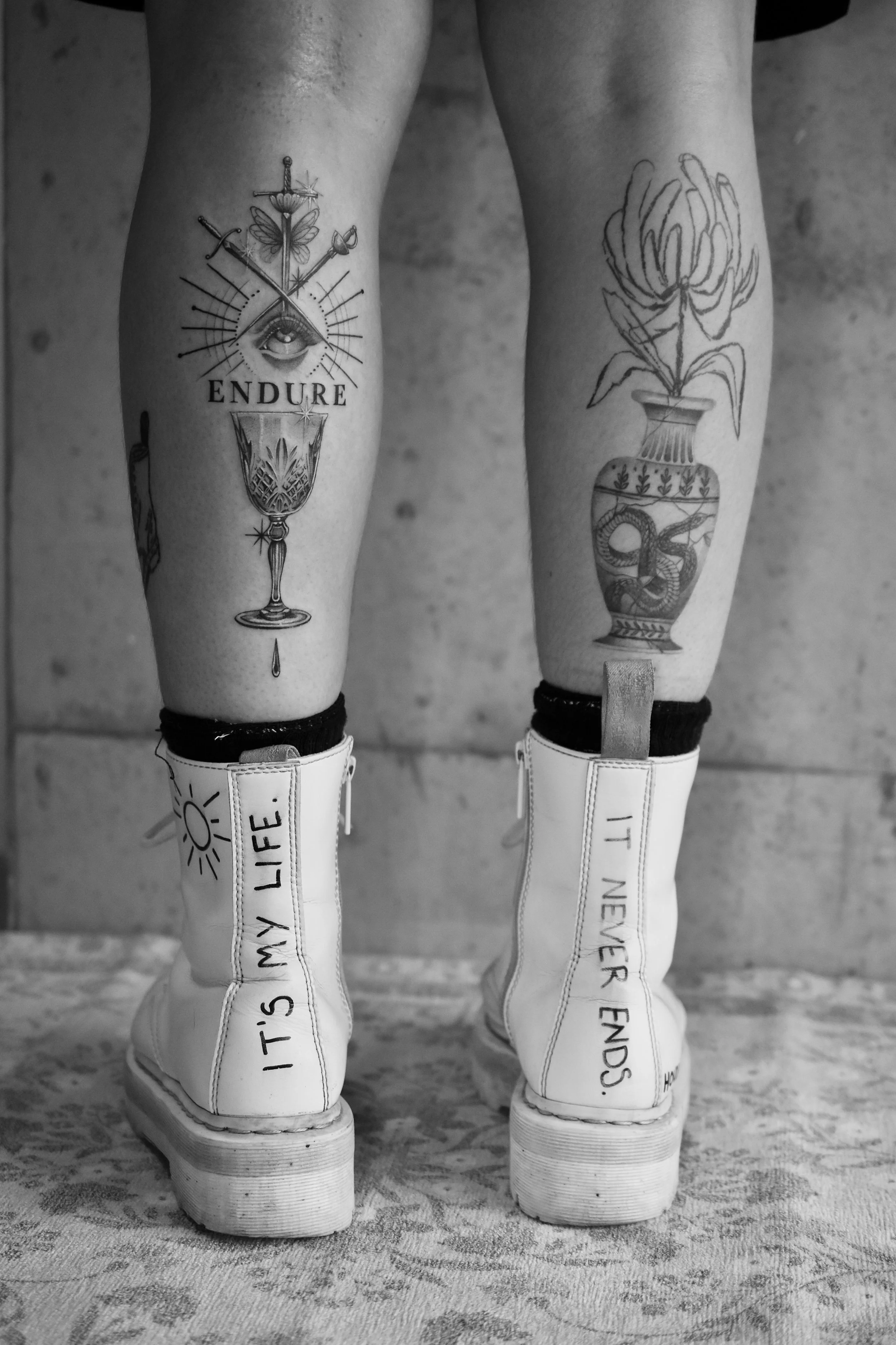 ABSTRACT FINELINE TATTOOS