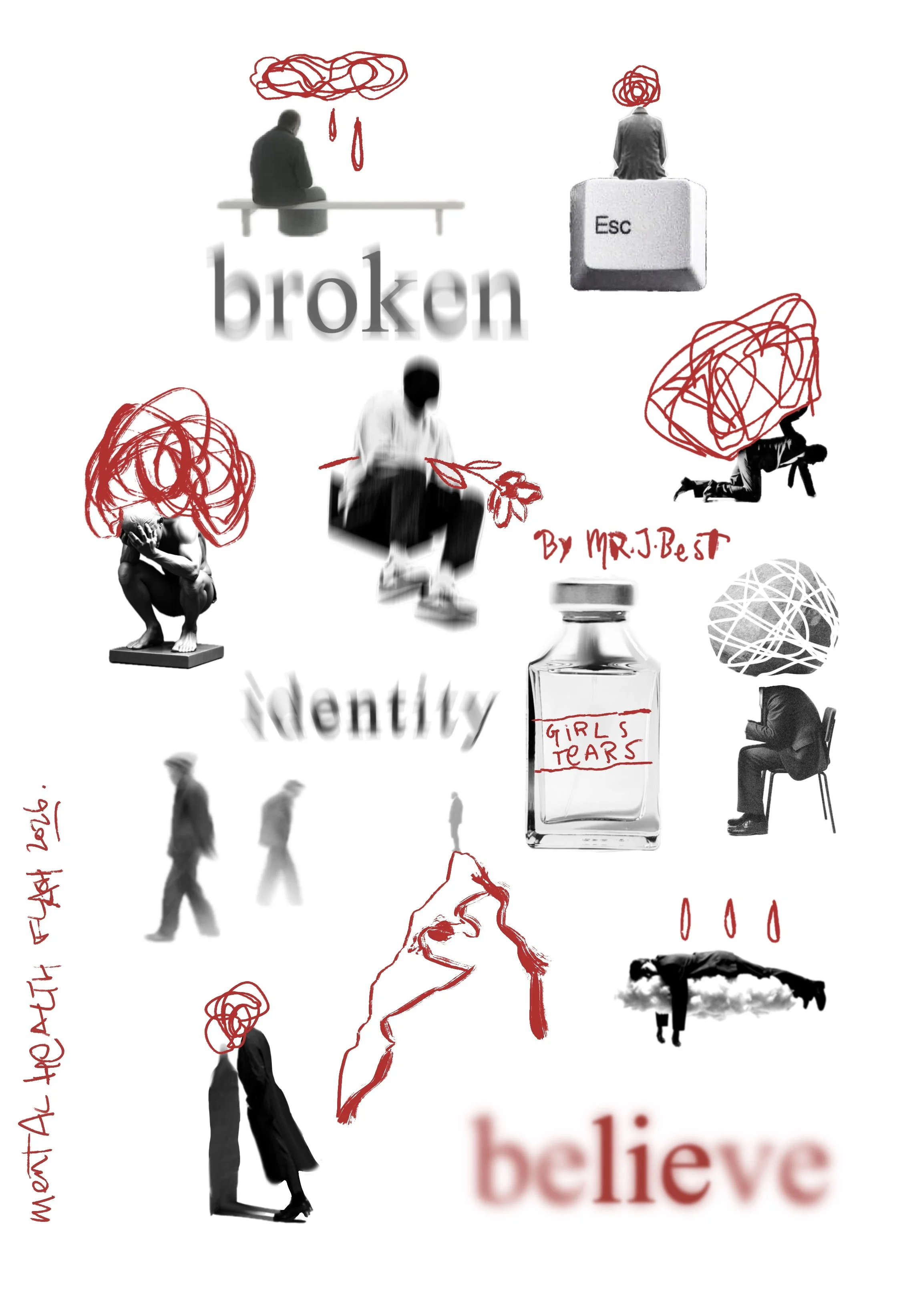 mental health awareness tattoo flash 2