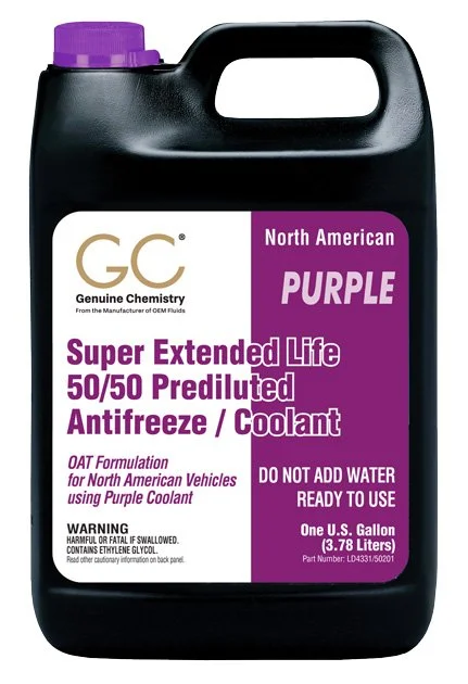 GC™ North American Purple Super Extended Life Prediluted Antifreeze/Coolant