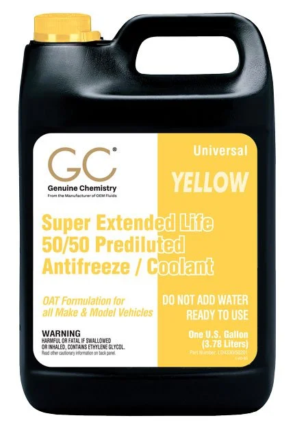 GC™ Universal Yellow Super Extended Life Prediluted Antifreeze/Coolant