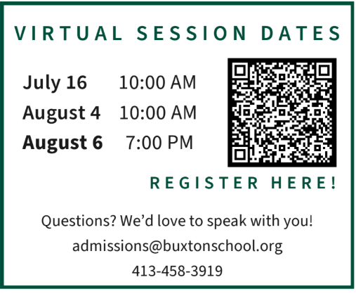 Buxton Virtual Information Session 