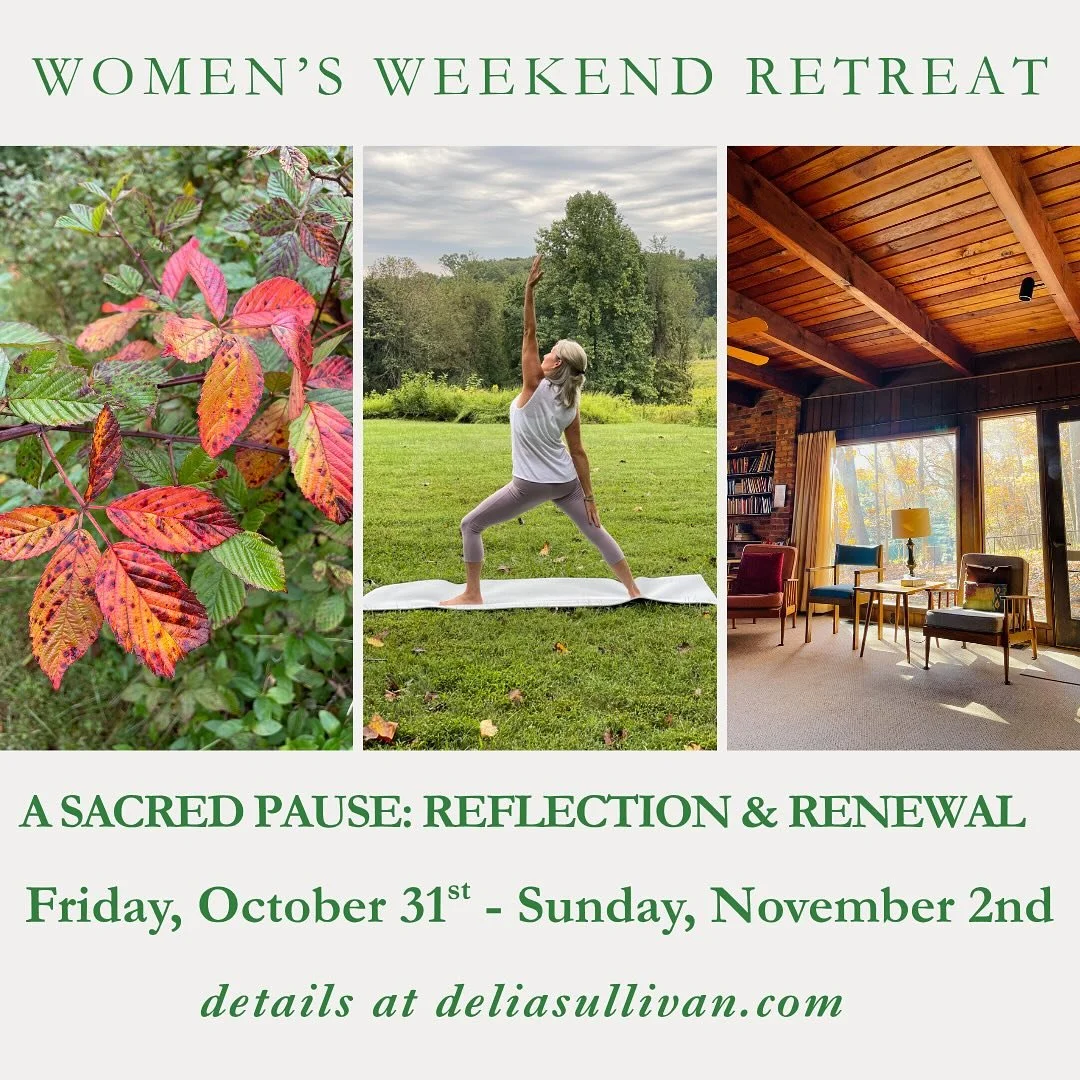 🍁An invitation to pause&hellip; This is a gentle reminder and a heartfelt invitation.

🍁This experience is designed to offer a restorative reset rooted in a nourishing and soul restoring weekend. 

🍁Imagine savoring delicious vegetarian meals that