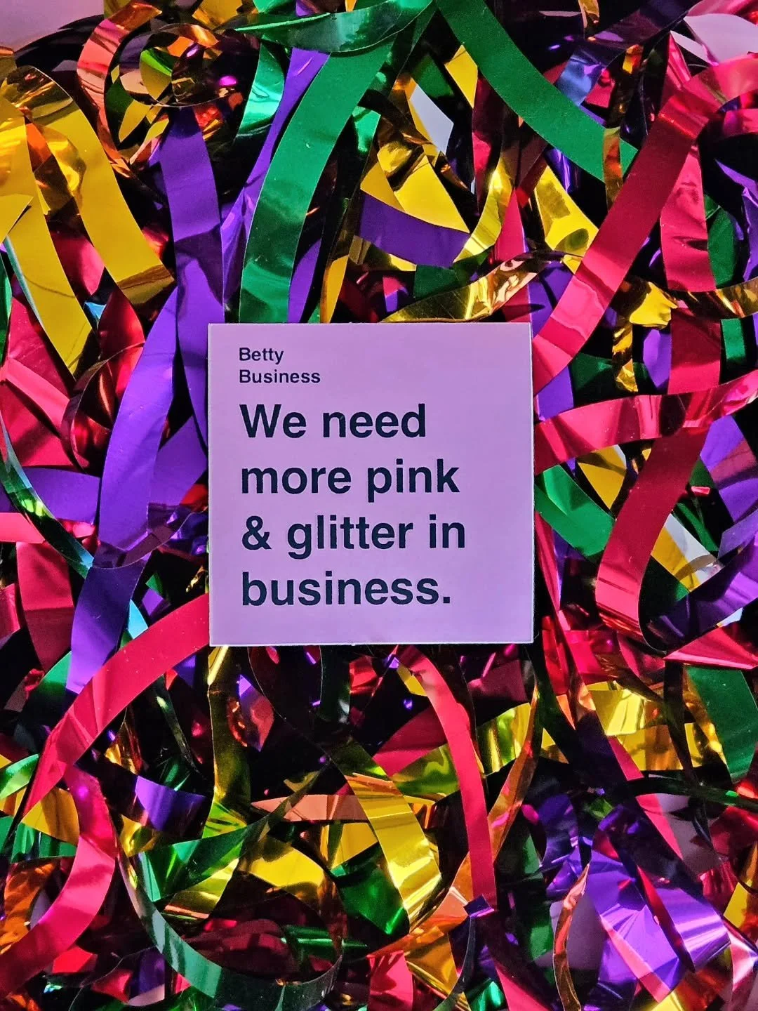 In 2026, we will all have to keep bringing pink &amp; glitter to the business world, more than ever. Thank you to all my supporters and clients in 2025 💖✨️