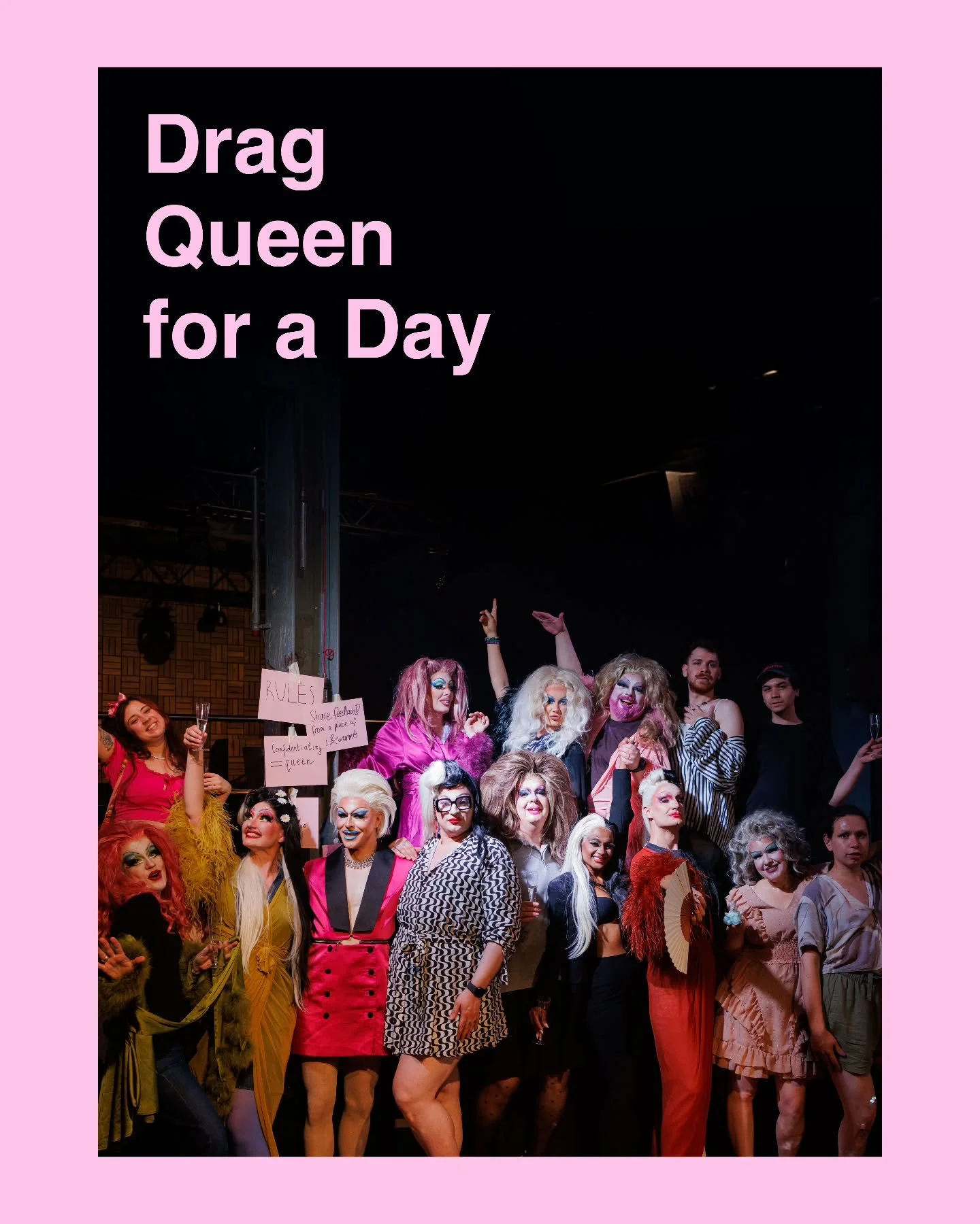 Drag Queen for a Day is the corporate training offering for talents &amp; leaders by Milky Diamond and Betty Business. In this training, we break talents &amp; leaders free from their everyday roles and transform them, with the great support of many 