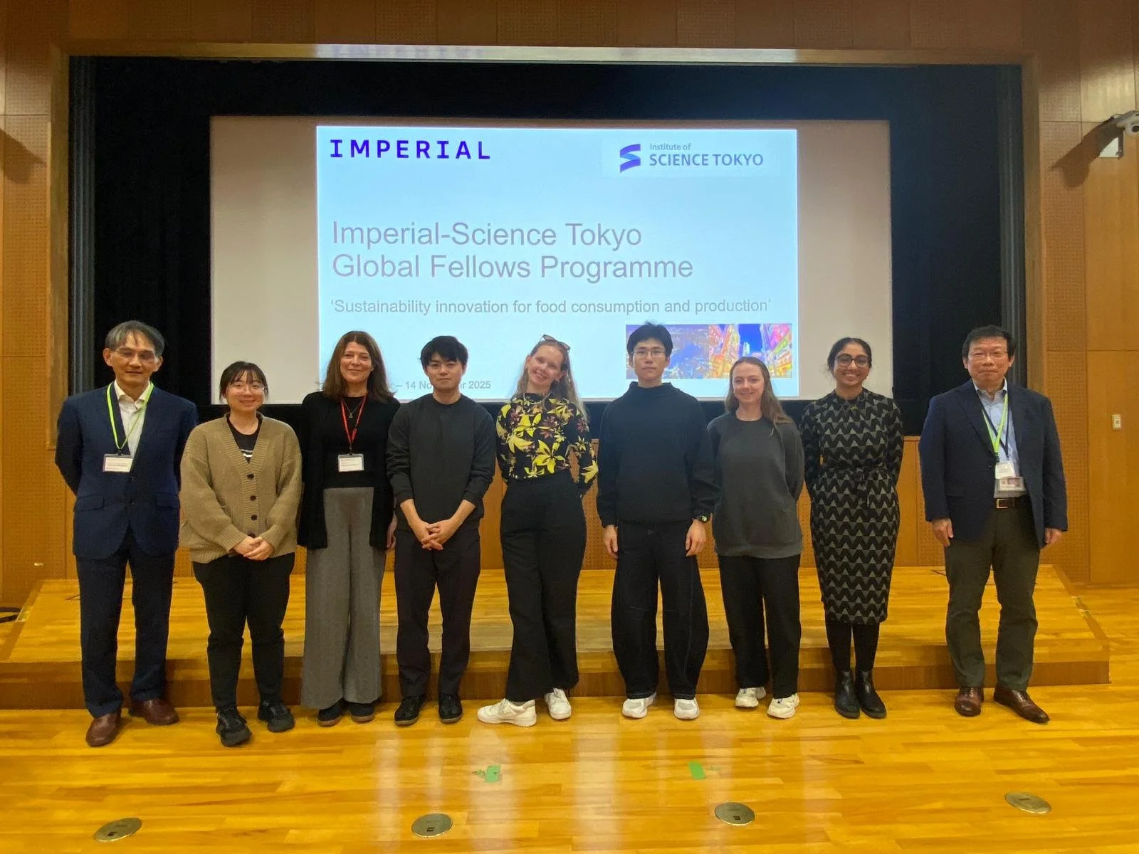 Maryam took part in the Imperial - Science Tokyo exchange programme