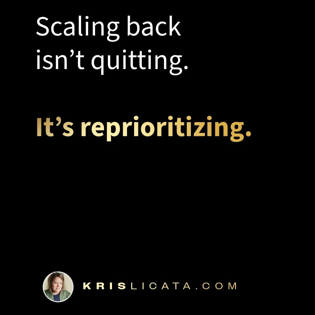I used to believe the only way to win was to keep pushing.

No matter what.

That&rsquo;s what I learned early in life.
And in corporate, the calendar ruled everything.
Launches. Decisions. Deadlines.

So my first year solo with my own business, 
I b