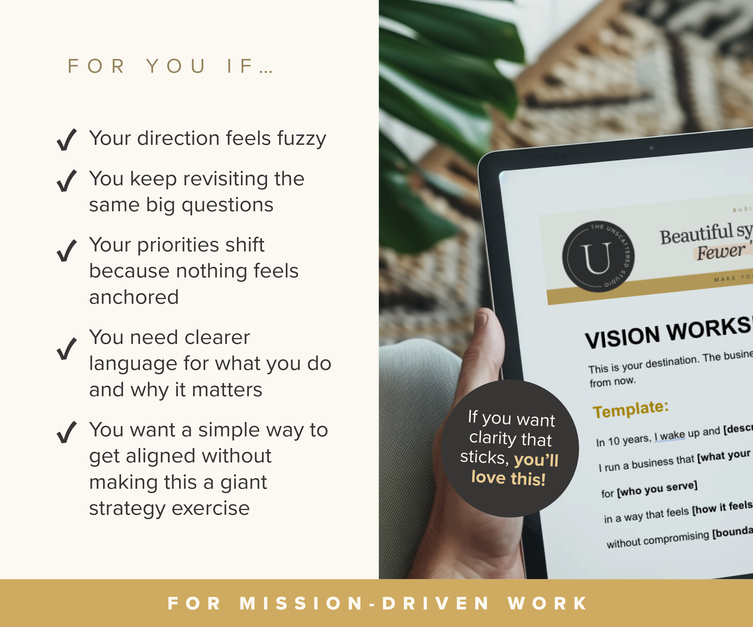 Who the Define Your Direction Bundle is for, including people and teams struggling with fuzzy direction and shifting priorities.
