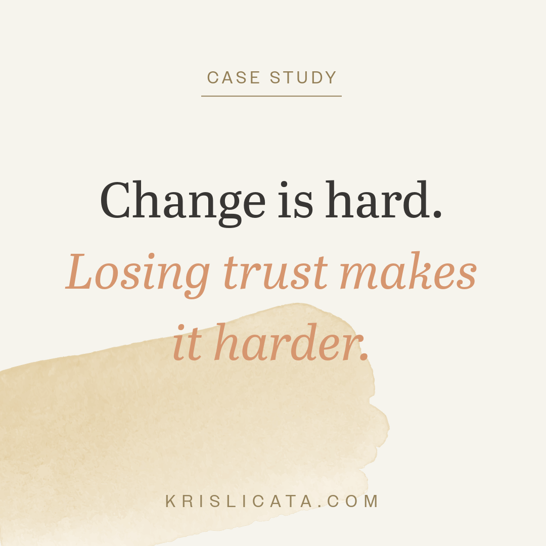 A confidential reorg became a masterclass in clarity, communication, and trust.