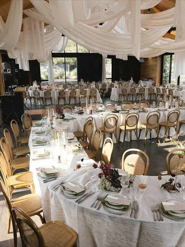 Our intention has always been simple: to create a blank canvas for your vision &mdash; your dream. This building was once just that, a dream. We broke ground in April 2024 and finished September that same year. Now, seeing this table set, it feels li