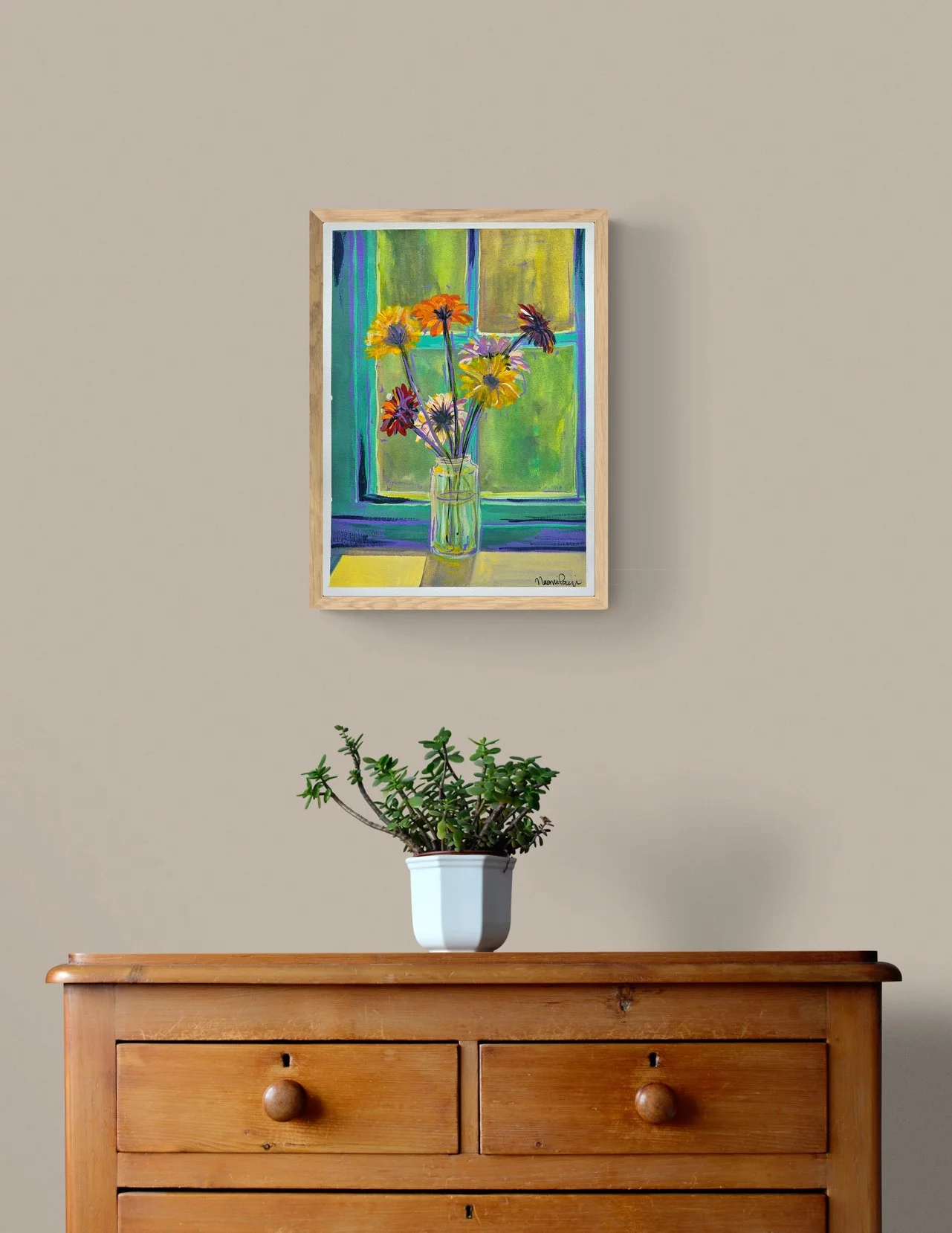 Flowers in Yellow Light.jpg