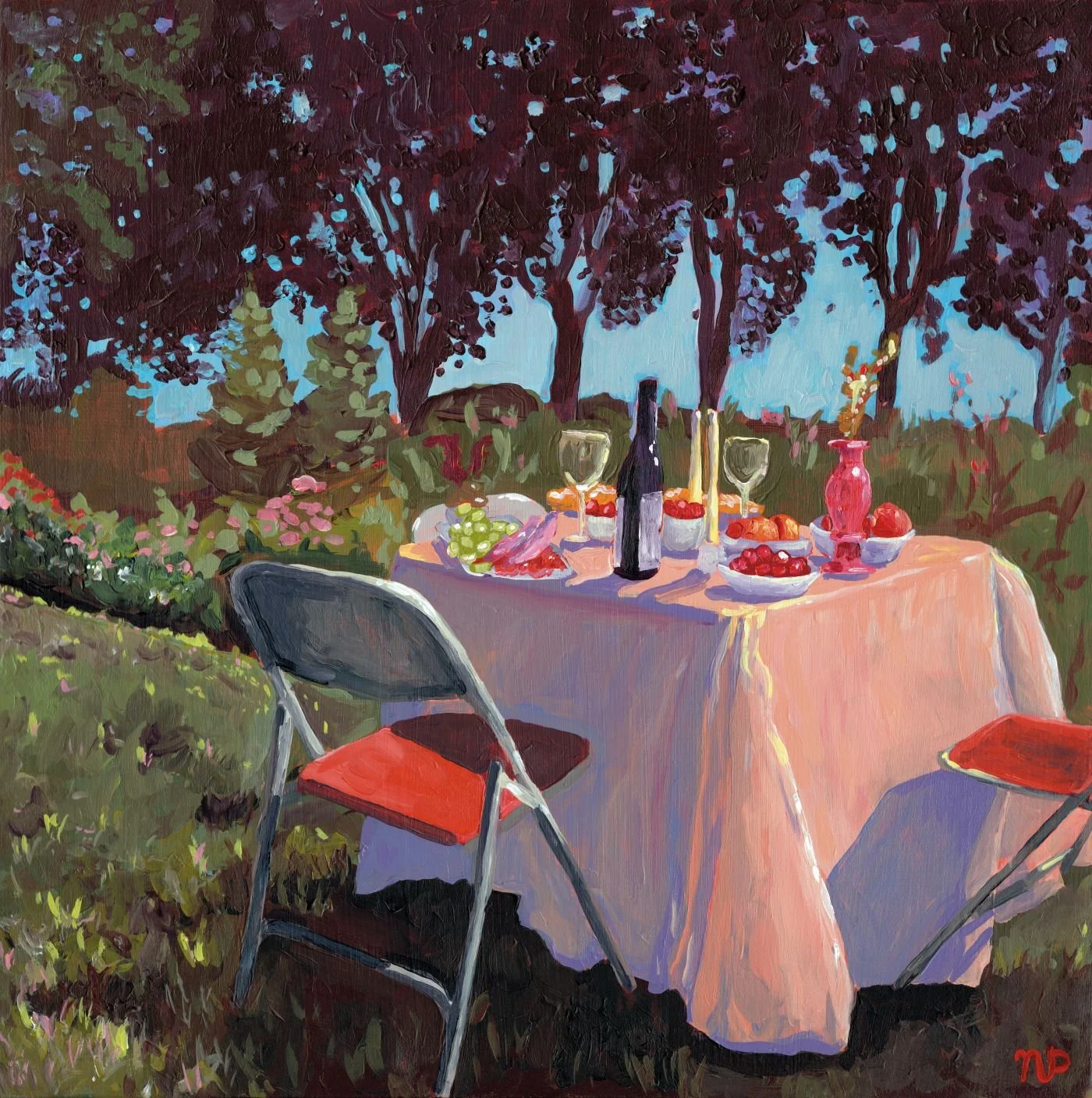 PRE-SALE "Rouge Timide" - Giclée print
