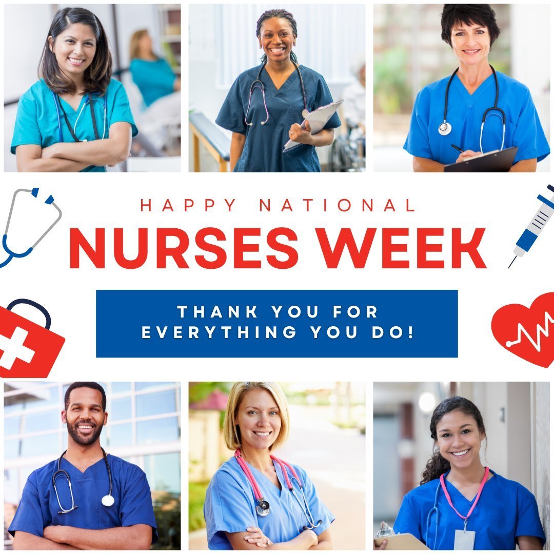 It's National Nurses Week, a time to celebrate the contributions of America's 5 million registered nurses, who provide expert care, support patient safety, and serve as advocates for individuals, families, and communities. Nurses, we are so grateful 