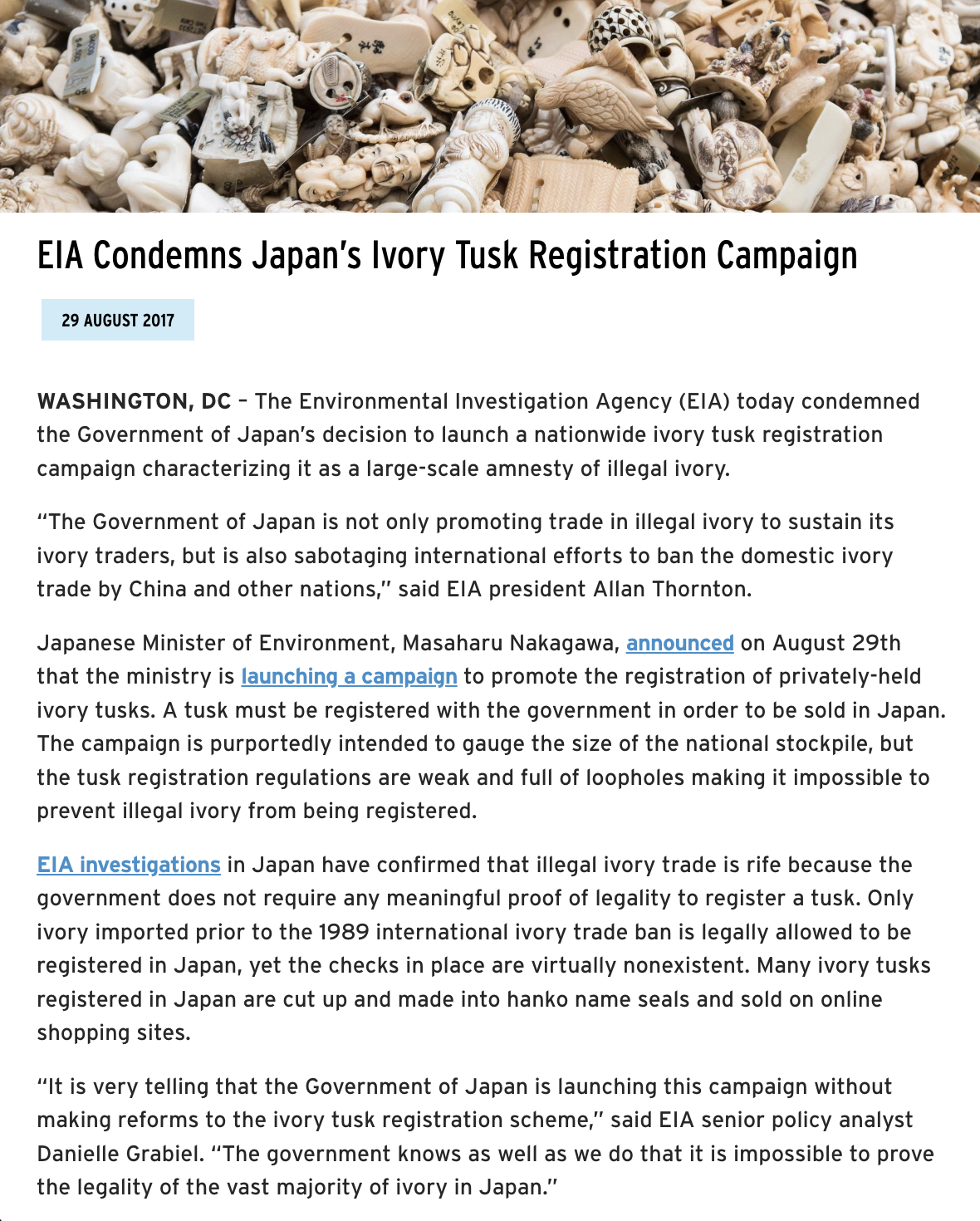 EIA Condemns Japan’s Ivory PR thumb.png