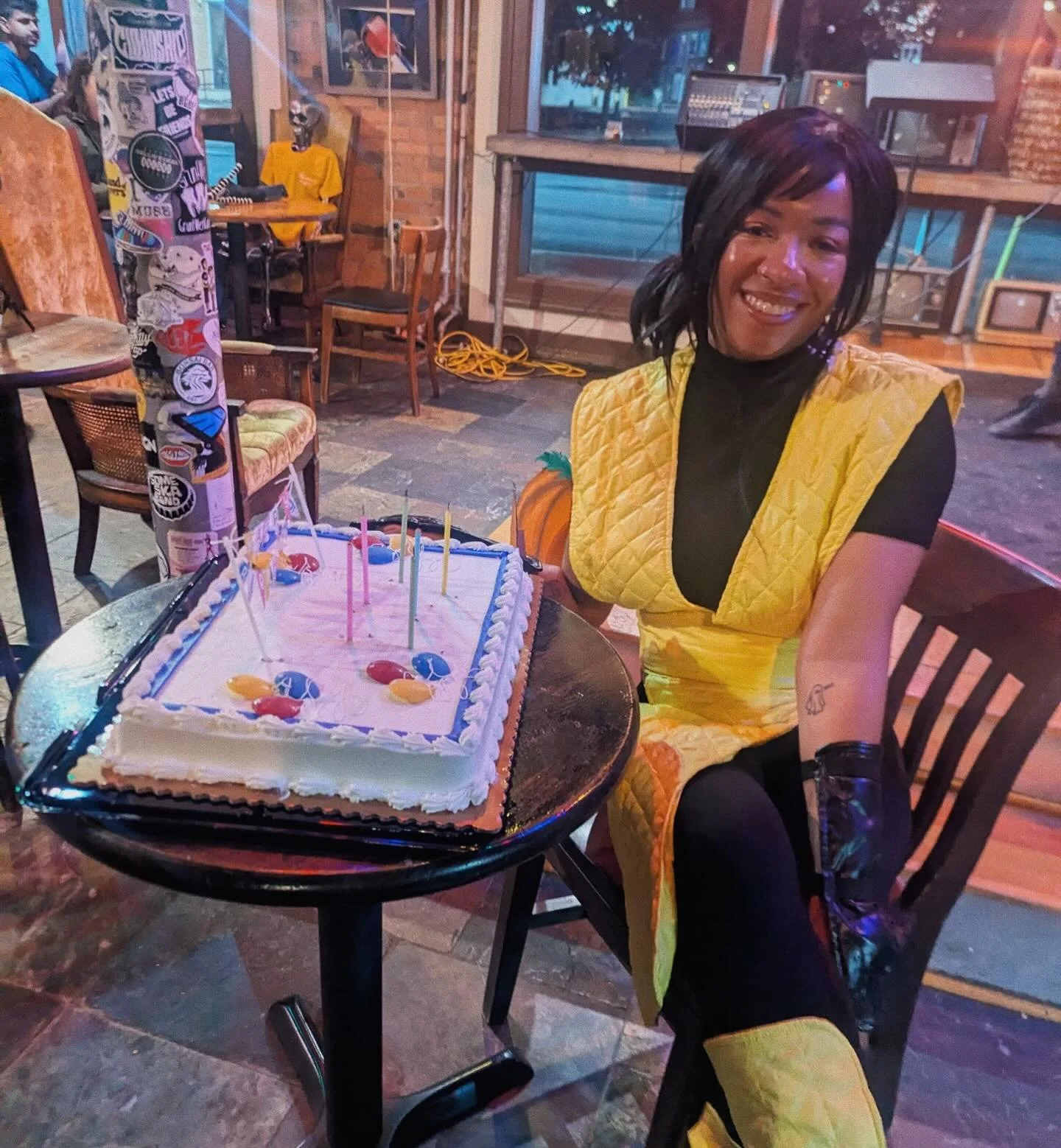 If you’ve been coming to our Comedy open mics this month, you’ve definitely seen our beloved host Kai’s insane costume game 👀
Join in on the fun TONIGHT for a special comedy open mic, with gift cards for the BEST COSTUMES!! 
Open