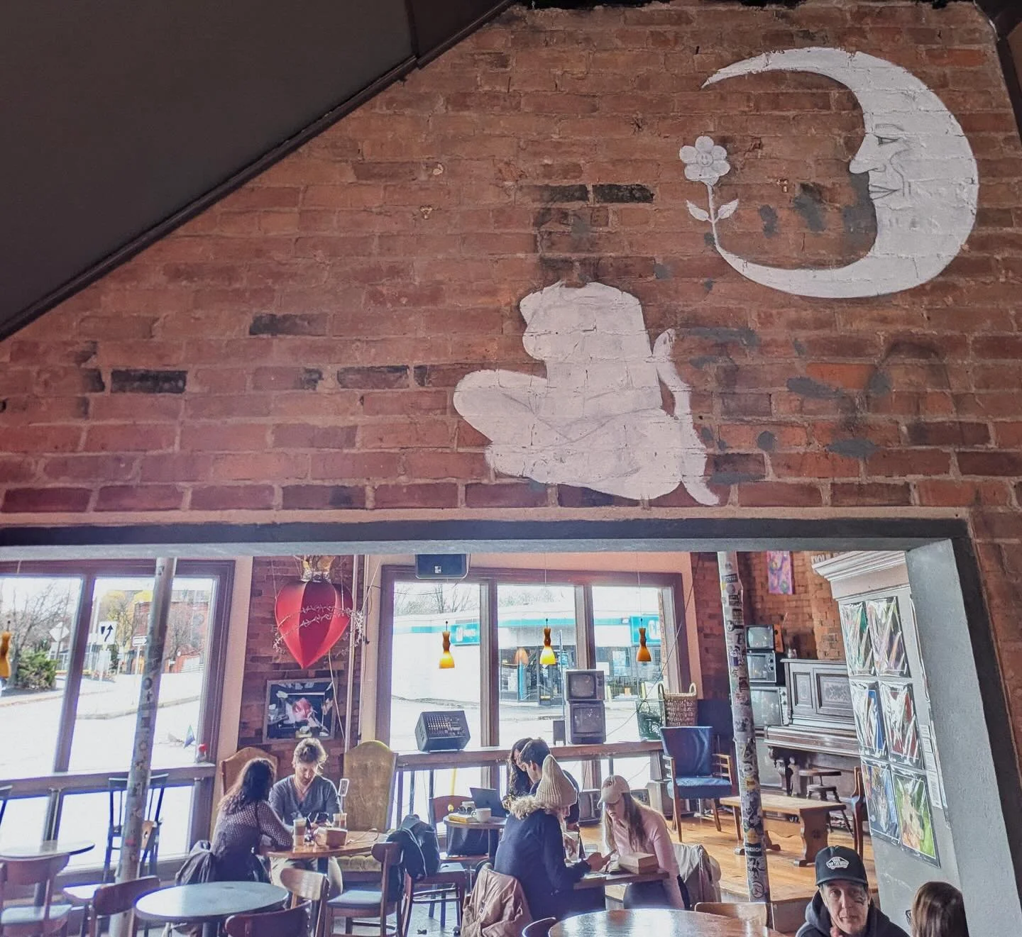 Something&rsquo;s been cooking here for the past few weeks, have you seen it? 
Local mural artist @_anika.sharma_ has been gracing the shop with their talent for the past few weeks. 
We love seeing the progress of the piece each time Anika works on i