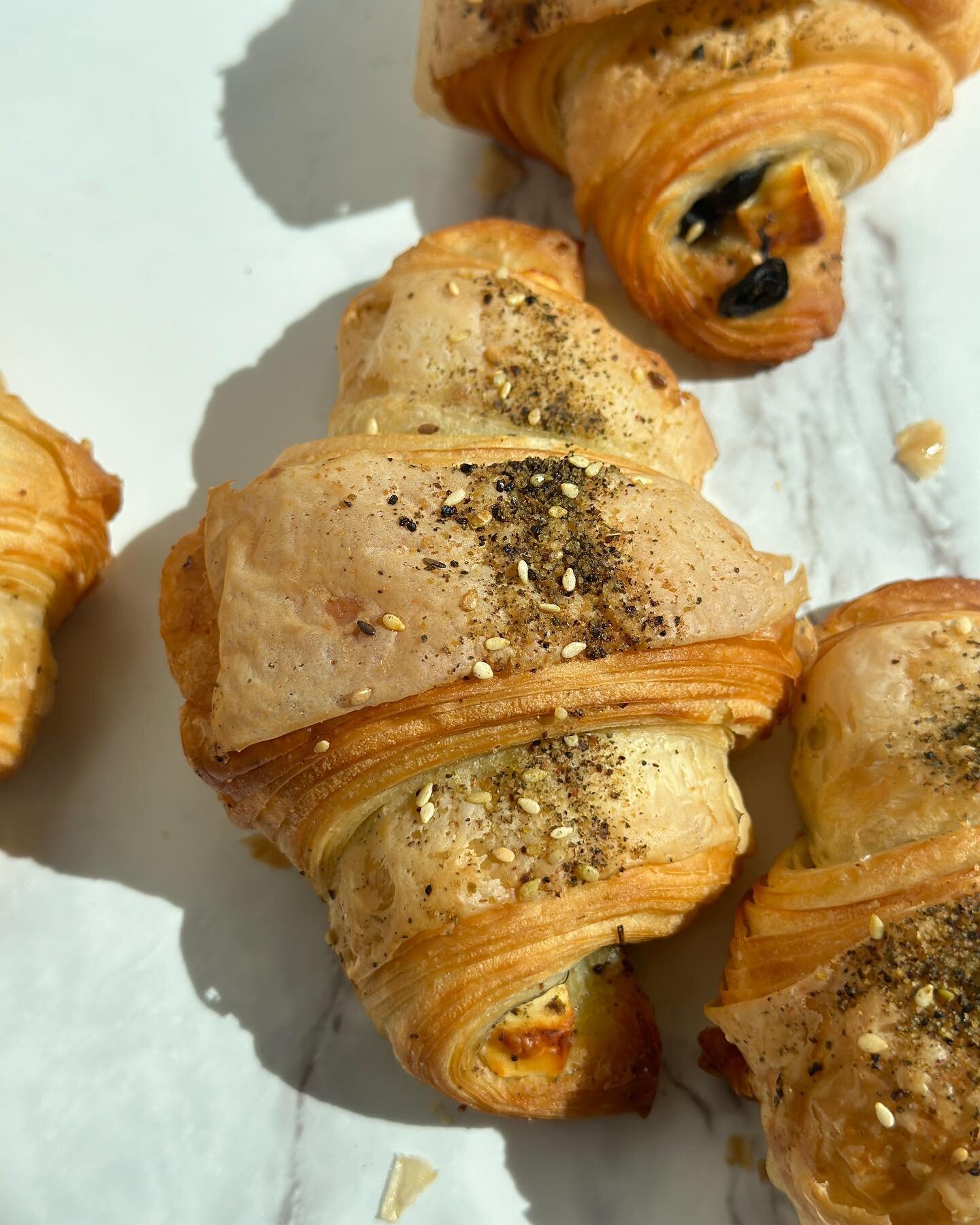 Za&rsquo;atar Feta &amp; Olives 🥐