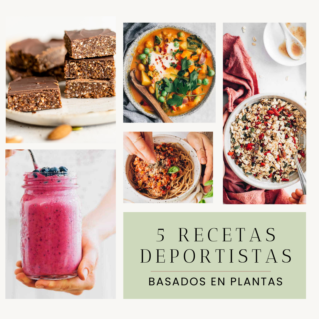 5 Recetas basadas en Plantas para Deportistas