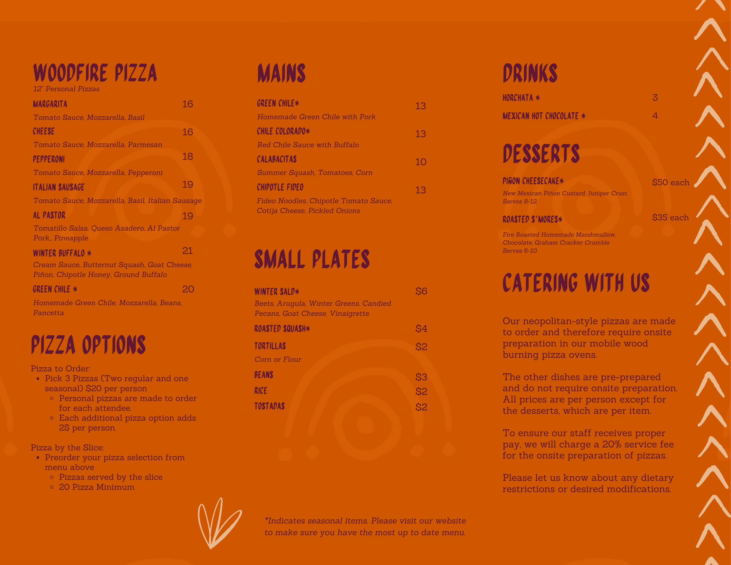 Menu — Moonshell Cooperative