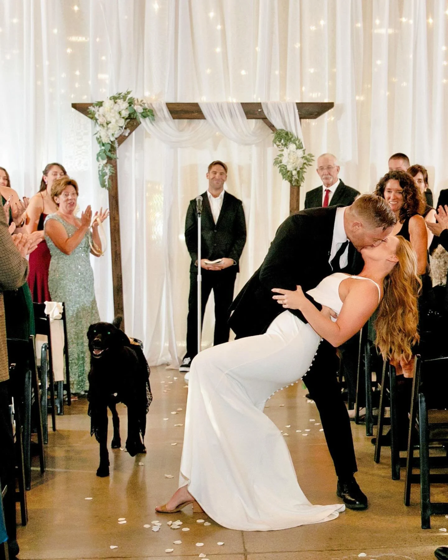 If you want to know what a "no-rules, all-heart" wedding looks like, look no further than Will and Jenn. As a military couple, these two understand that it&rsquo;s the people&mdash;and the pups&mdash;who truly make the moment. Their goal wa