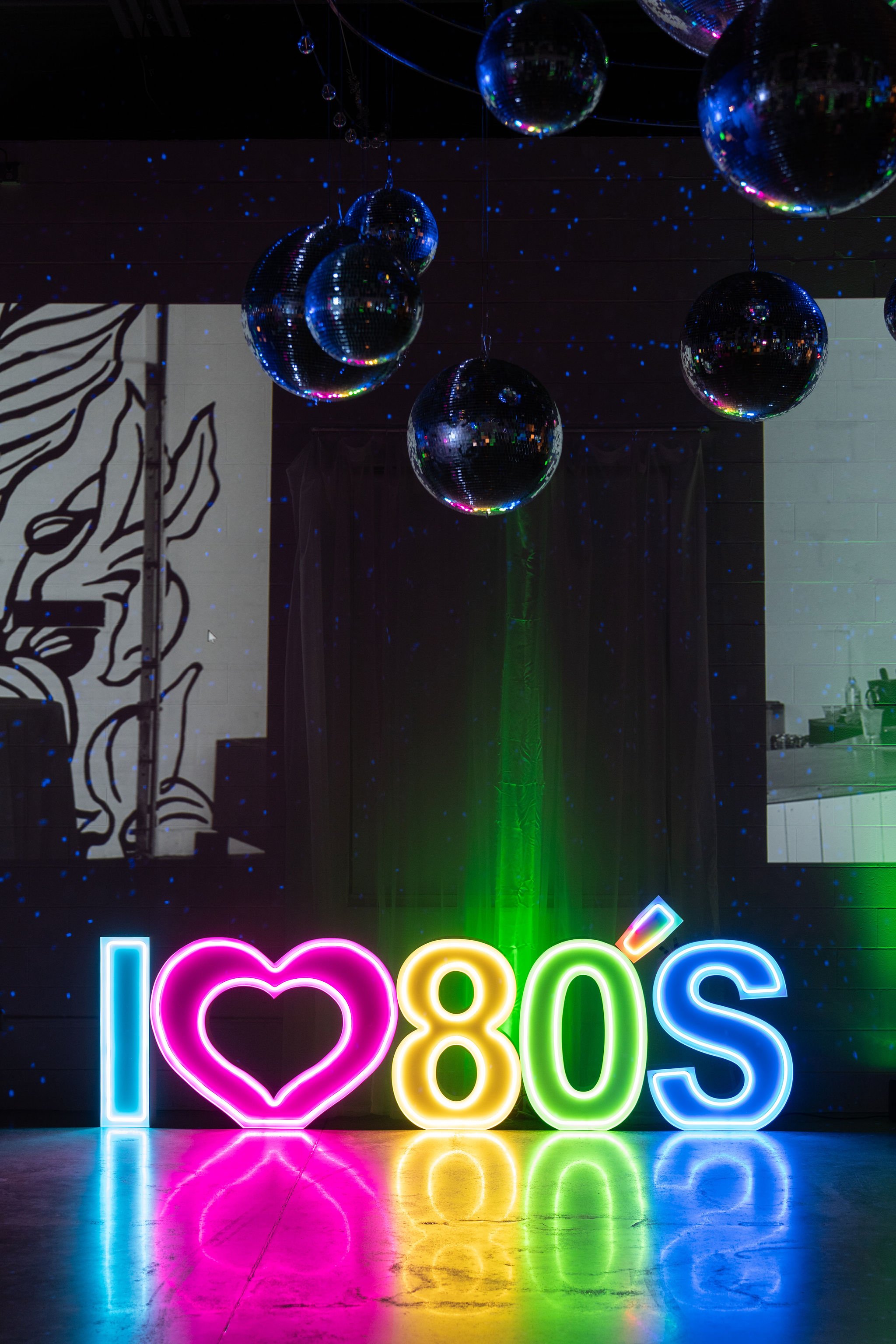 corporate event 80's