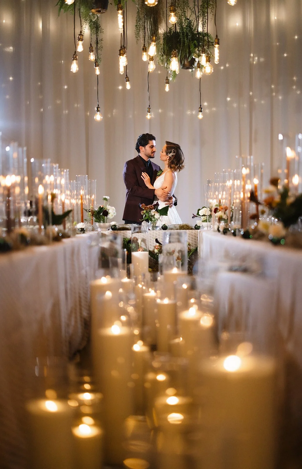 Large Pillar Candles at The Venues