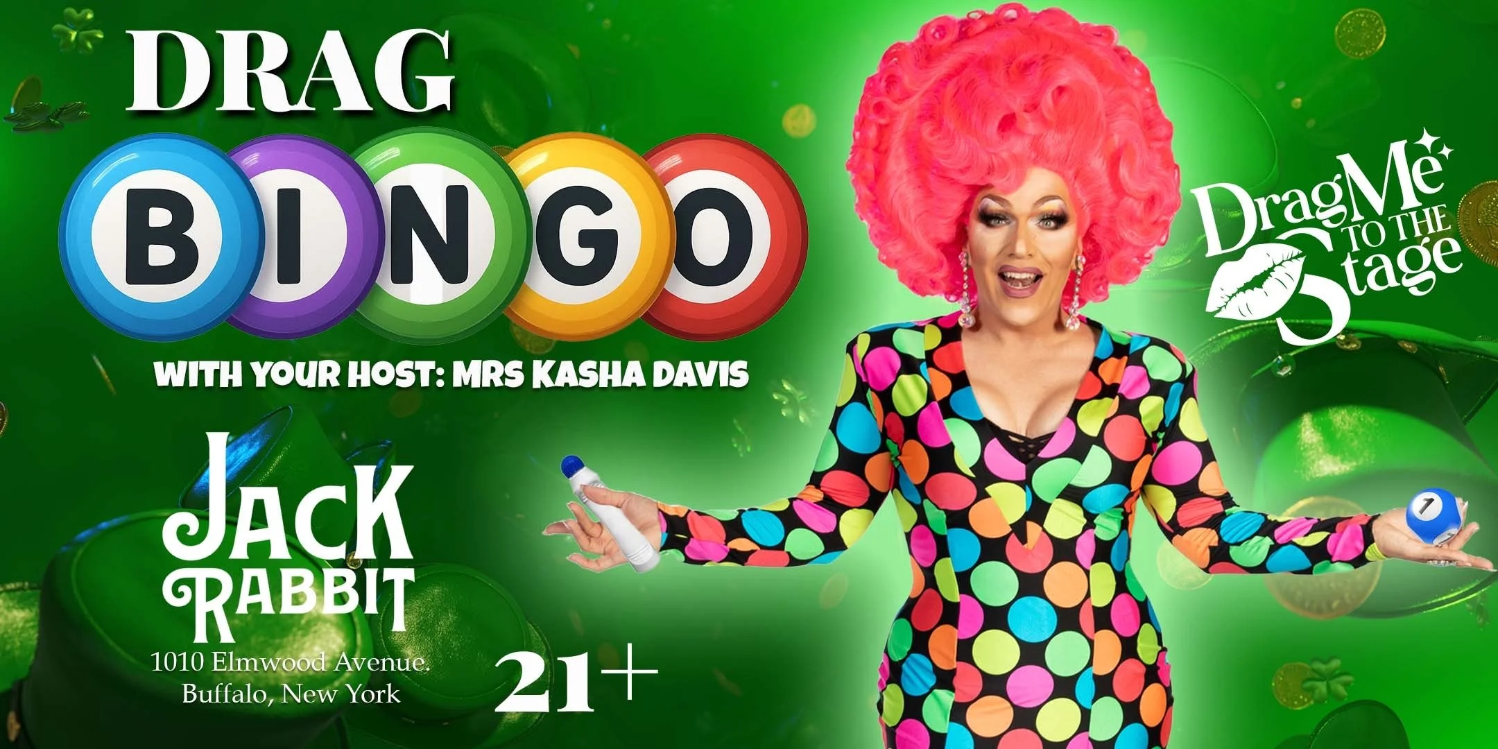 St. Paddy's Day Drag Bingo - Piano Room