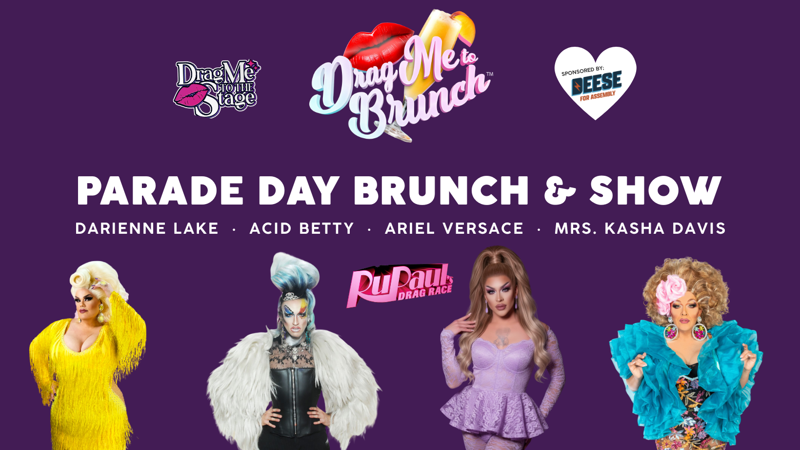 Parade Day Drag me to Brunch 2026