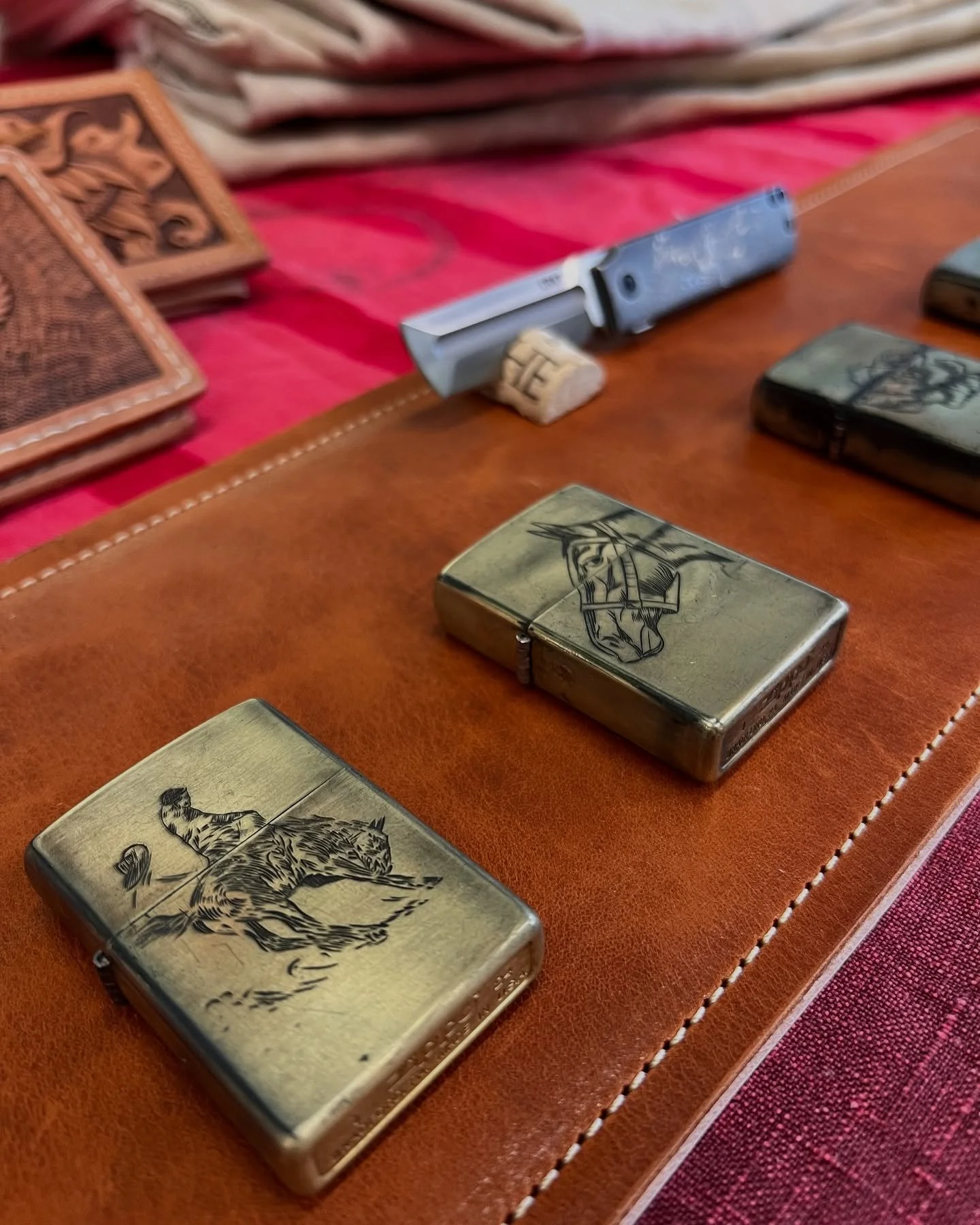Working on a new batch of hand engraved brass zippo&rsquo;s soon. What&rsquo;s your favorite? #engraving #handengraving #zippo #custom #westernart #westerncraft
