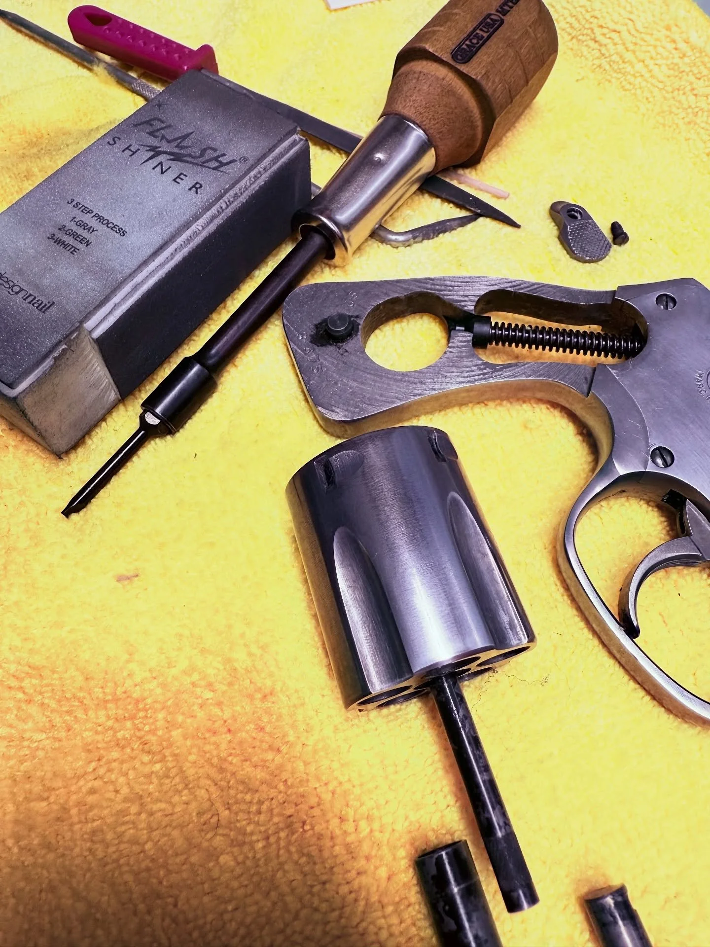 I can&rsquo;t recall who said it first, but the old timers say that the majority of engraving is prep work- and they would be correct. I&rsquo;m just getting into this &lsquo;Saturday Night Special&rsquo; .38 project. This one was my grandpa&rsquo;s.