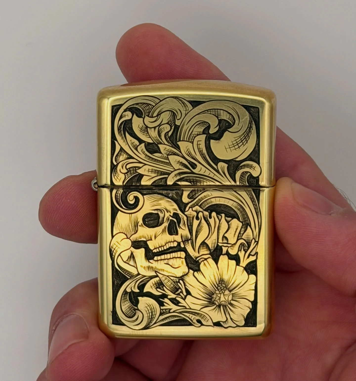It&rsquo;s all in the details. #detail #shading #handengraving #engraving #zippo #lighter #handmade