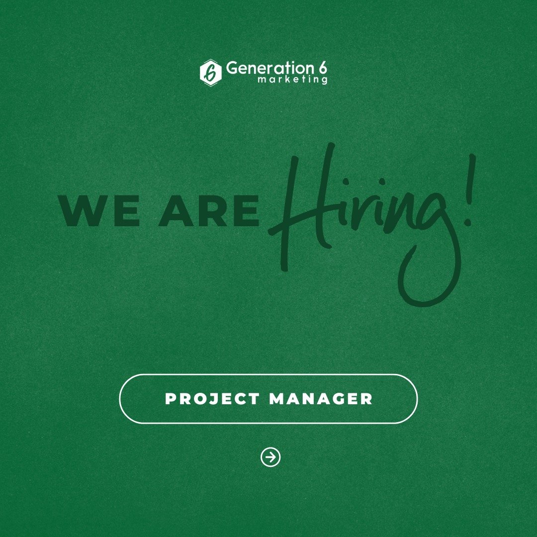Generation 6 Marketing is HIRING

Are you someone who thrives at bringing creative visions to life, enjoys working with clients, is meticulous with details and has a deep understanding of the beef industry? Our Project Manager position may be the per