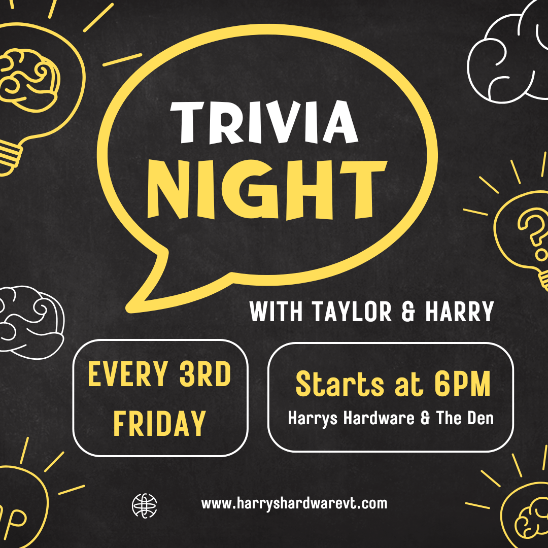 Trivia Night with Taylor! 