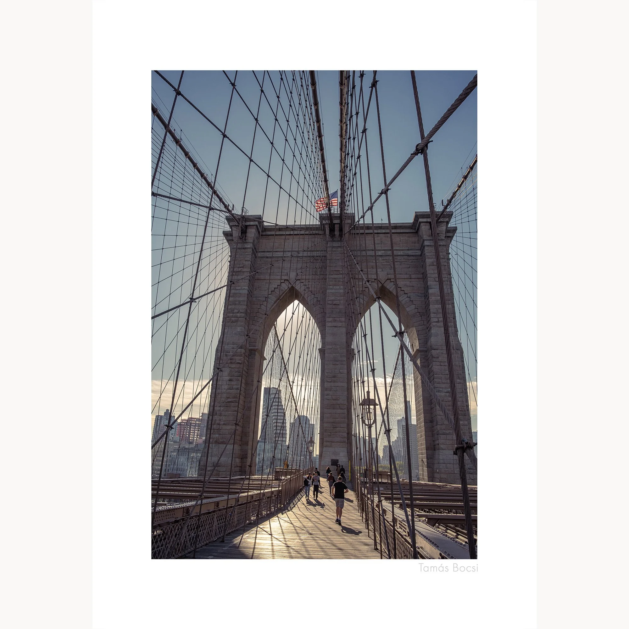 NYC Brooklyn Bridge - Poster