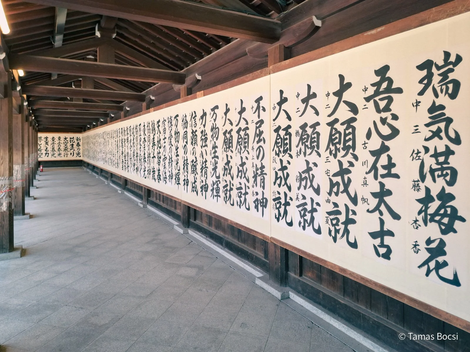 Wall in Meiji Jingu