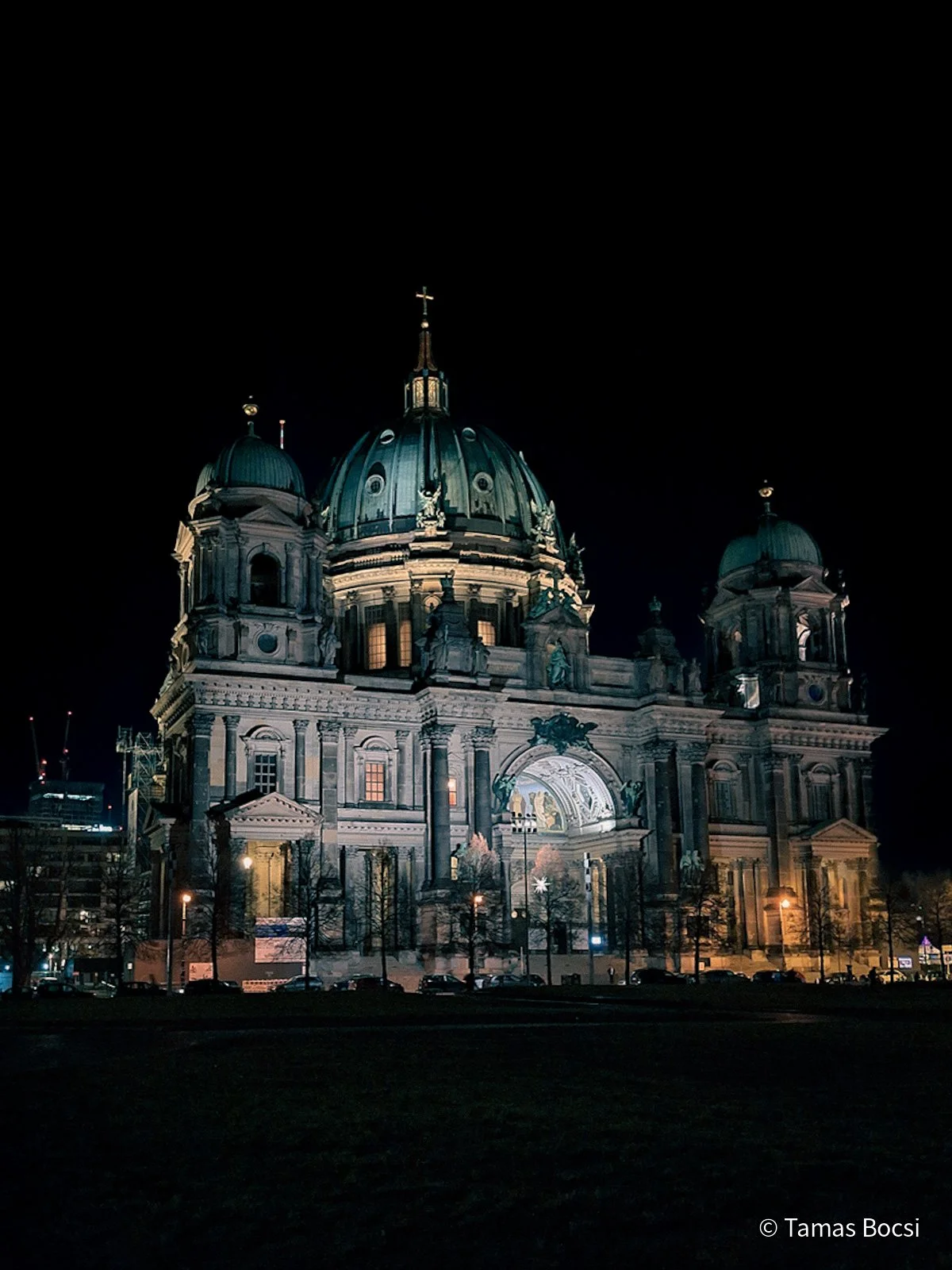 Berlin Cathedral  - at night