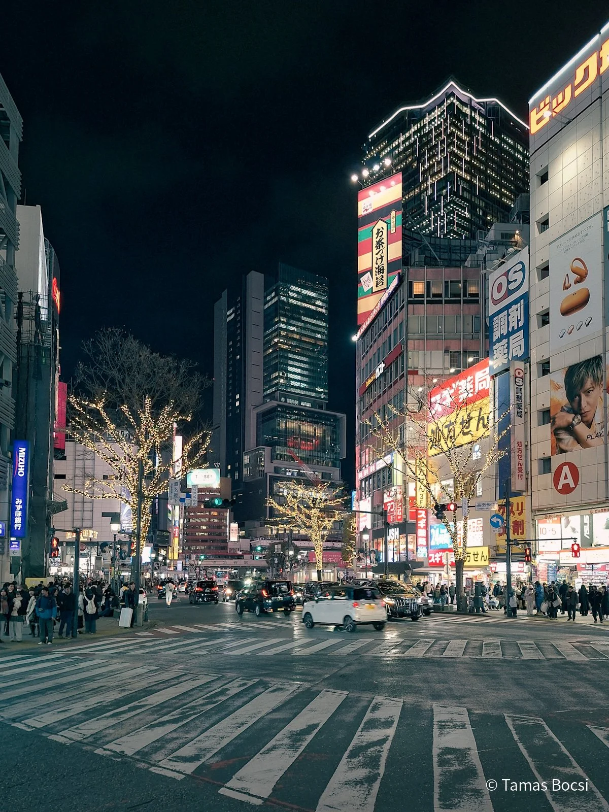 Neon lights in Shibuya