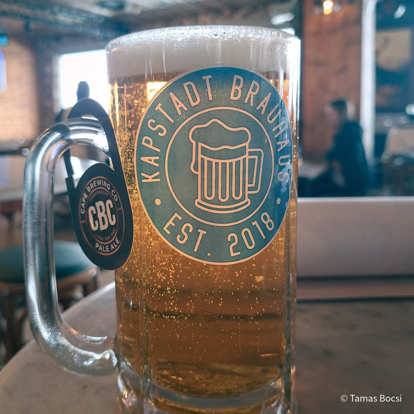 Beer at Kapstadt Brauhaus in V&A Waterfront