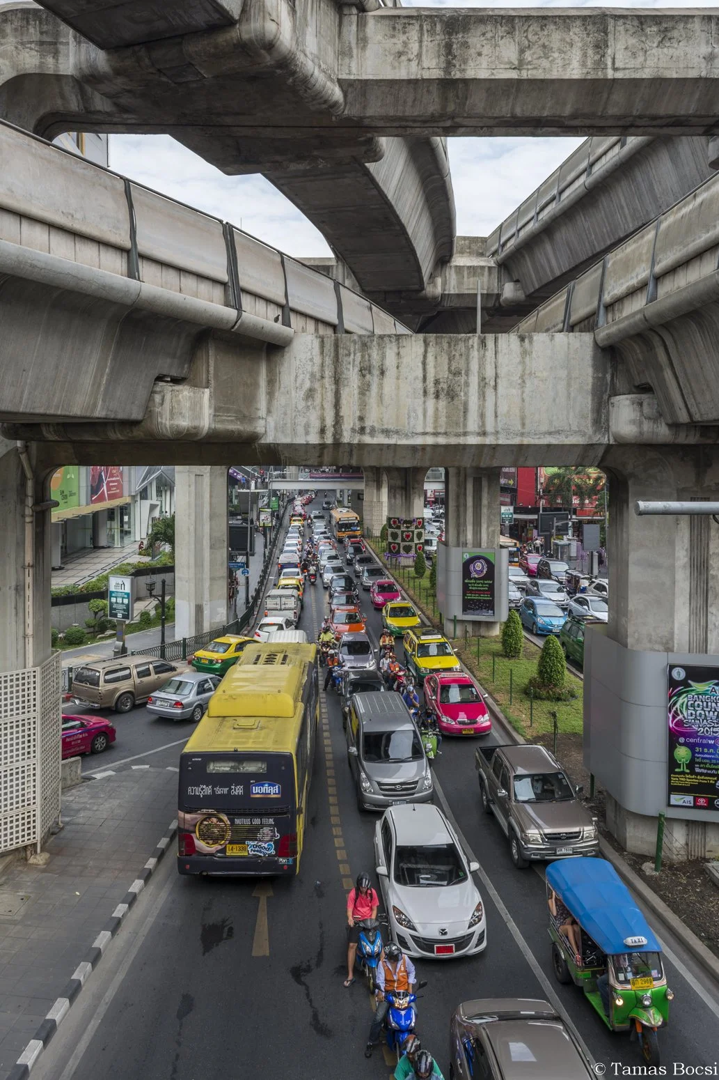 Street view of Bangkok