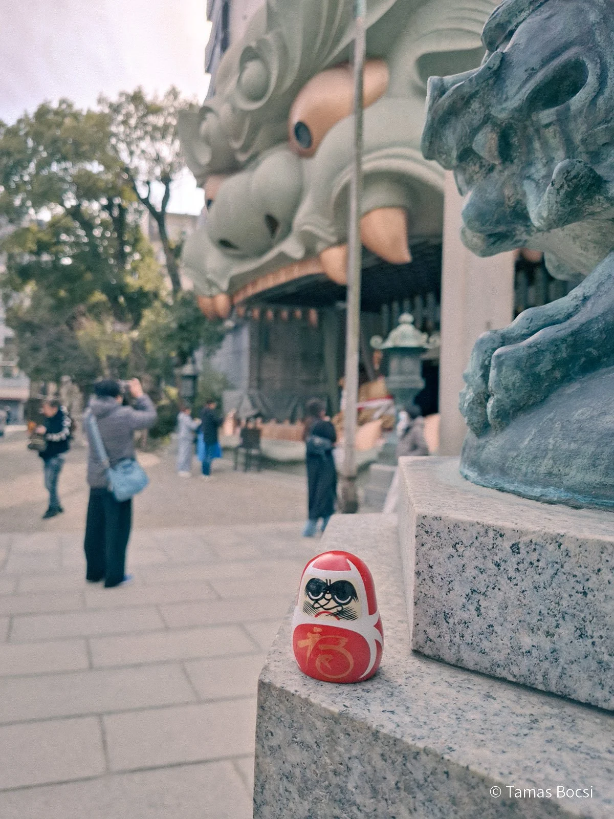 Daruma in Namba Yasaka Shrine