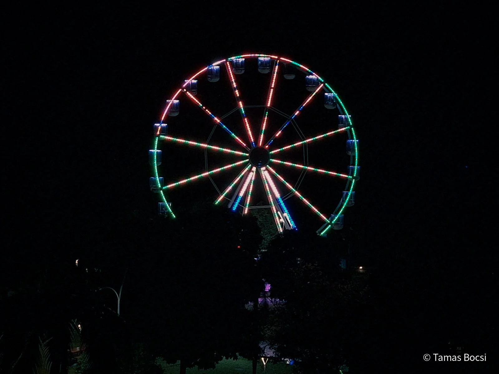 The Reef Eye - at night