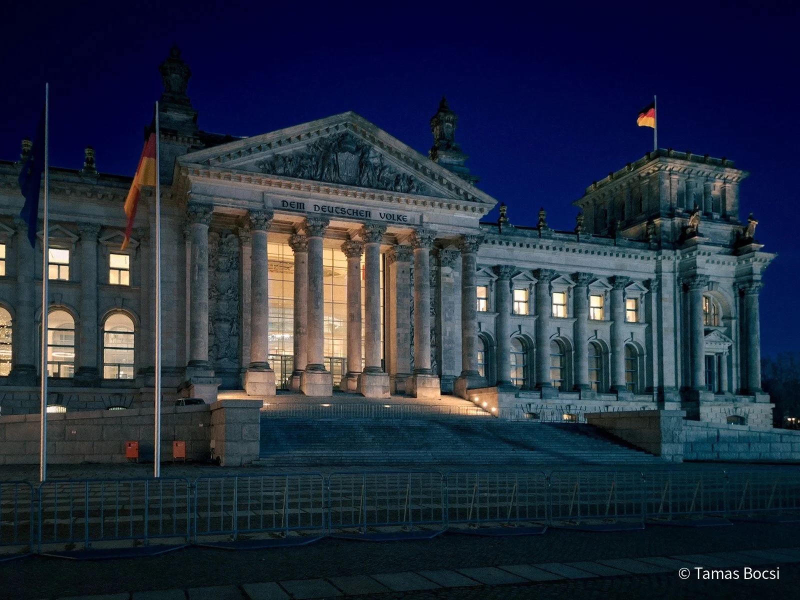 Reichstag  - at night