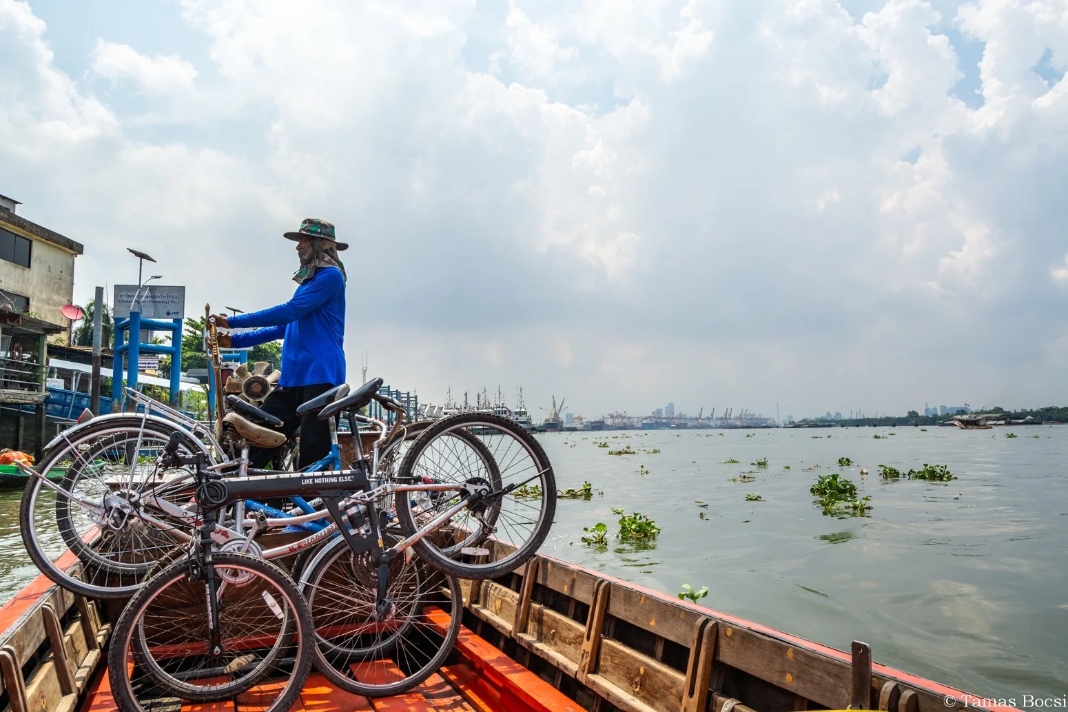 Boat on Chao Phraya River