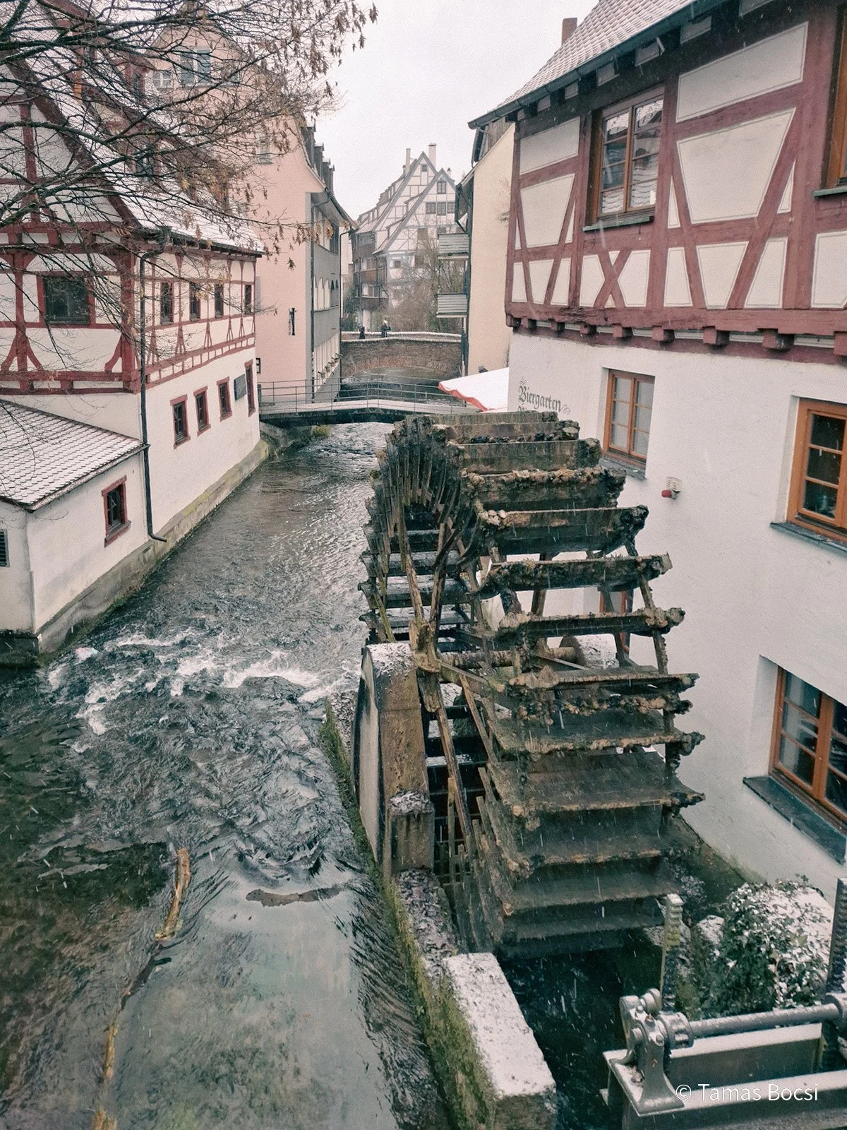 Water mill in Fisher Quarter in Ulm