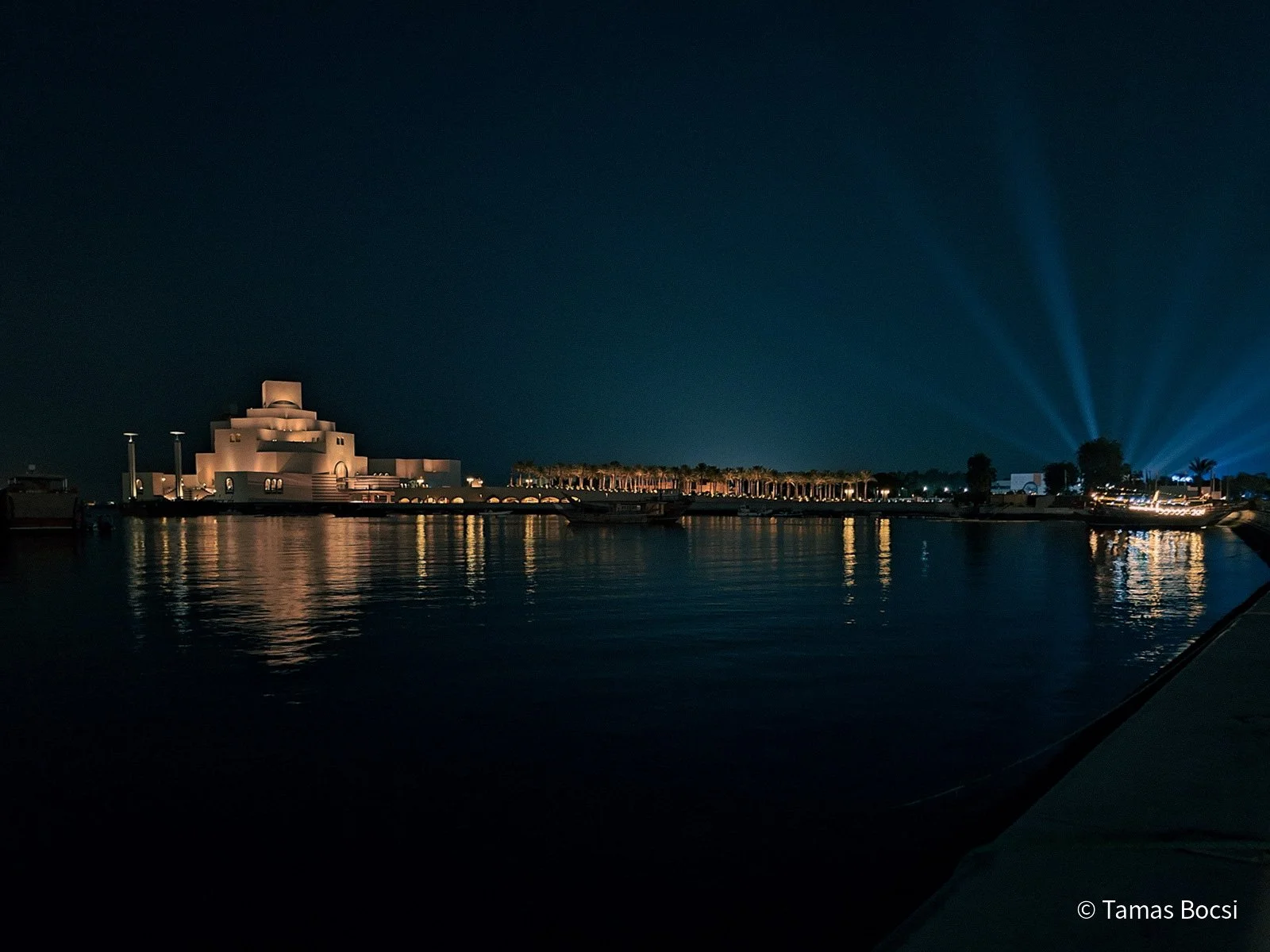 Museum of Islamic Art - at night